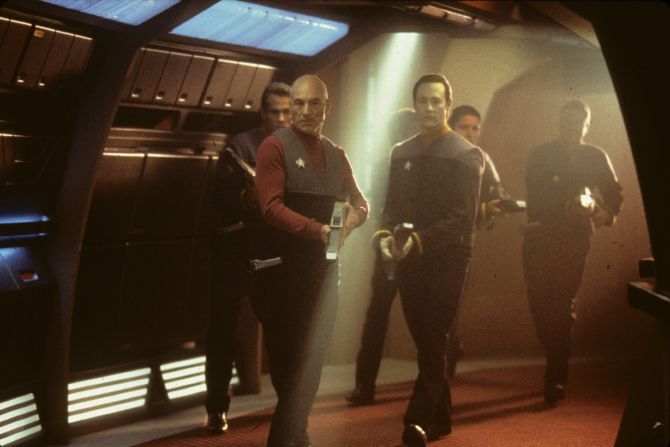 1996's "Star Trek: First Contact" is often considered the best movie with the "Next Generation" crew. Perhaps the most action-packed of all the "Trek" movies, it features a battle against Picard's archenemies, an alien race called the Borg.