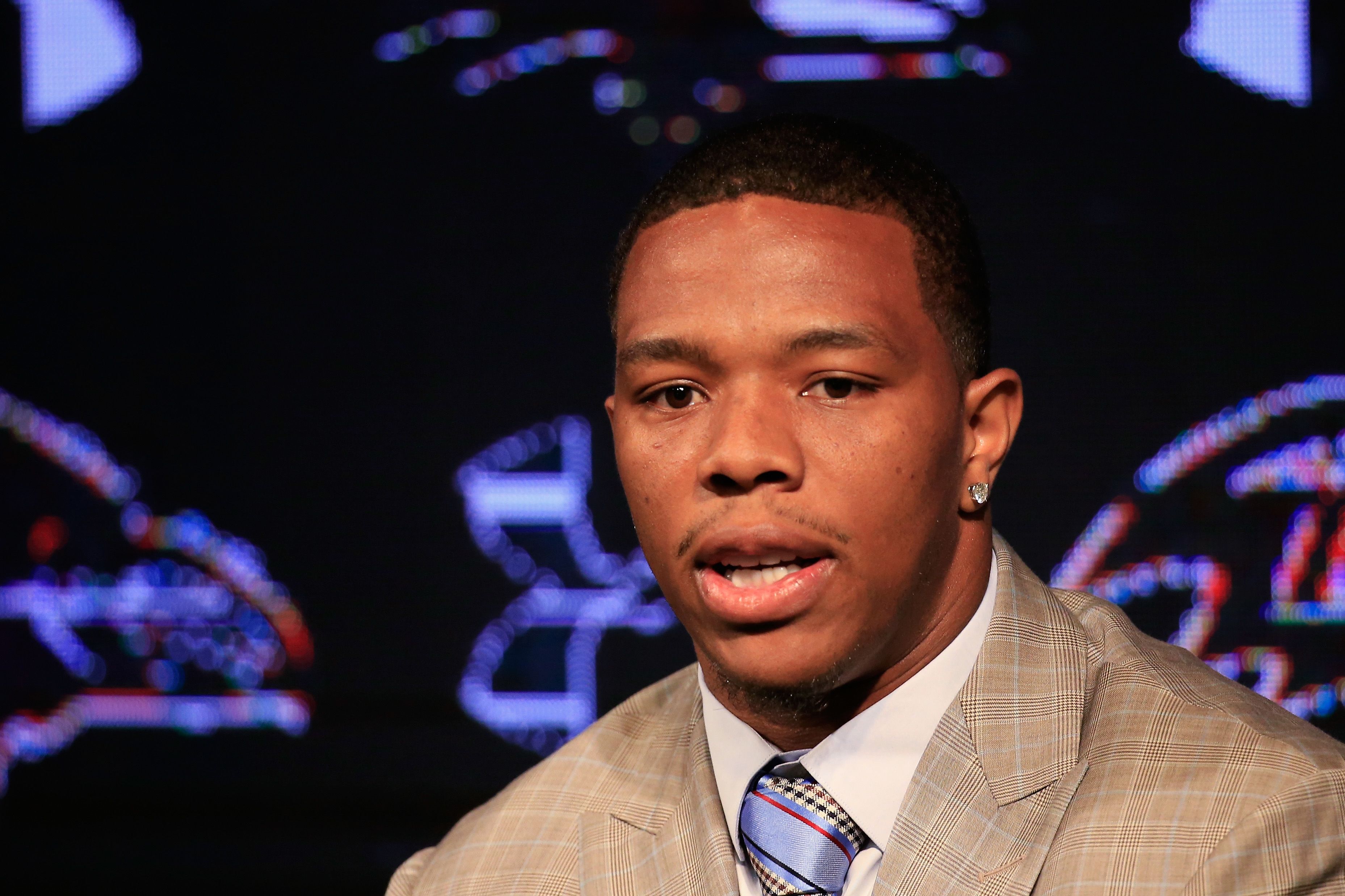 Ray Rice suspended after video shows star's punch |