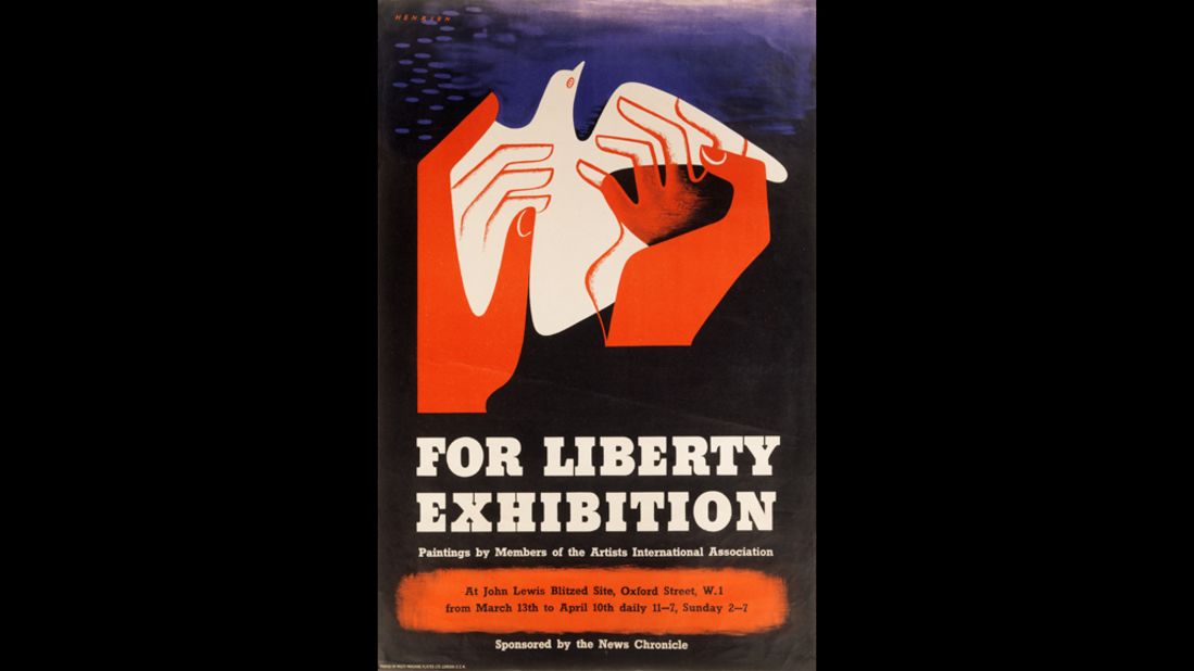 For Liberty Exhibition poster, 1981