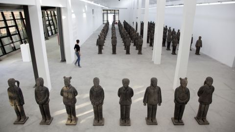 "Terracotta Daughters" at Magda Danysz Gallery, Shanghai, in 2013.