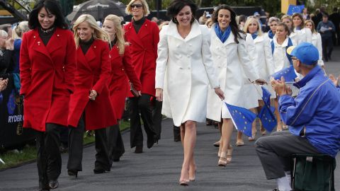 Ryder Cup Where Flag Waving Wives Are Treated Like Stars Cnn