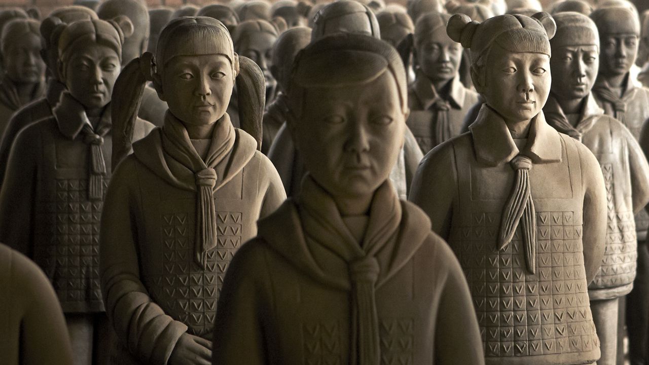 "Terracotta Daughters," Xi'an, China, 2013.