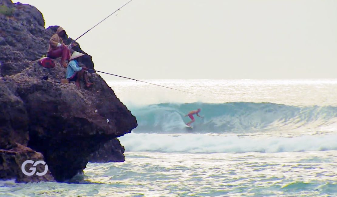 Padang Padang is one of the best surf spots in Bali.