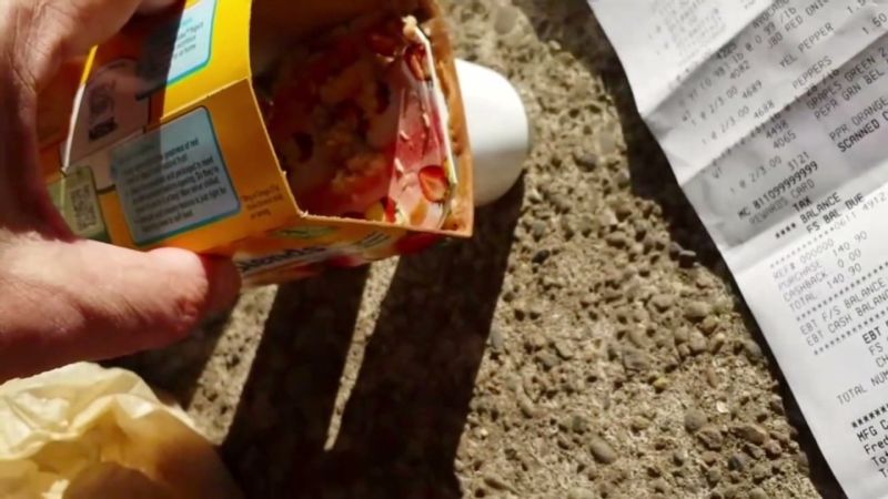 Maggots found in baby food
