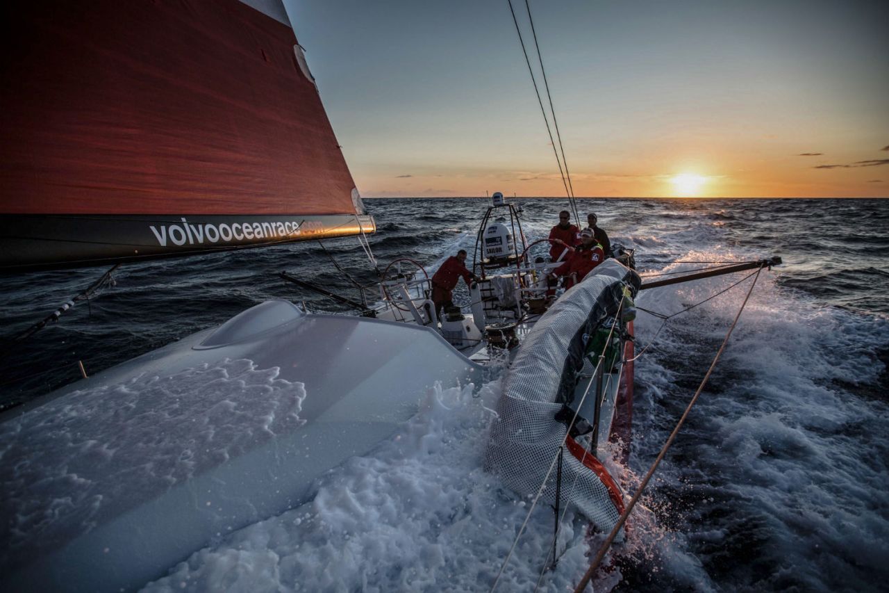 The Northwest Passage represents the latest frontier in extreme sailing for ocean racing boats like this one.