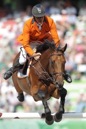 Jumping star Jeroen Dubbeldam also won two golds for the Netherlands in team and individual, becoming the first from his country to do so. 