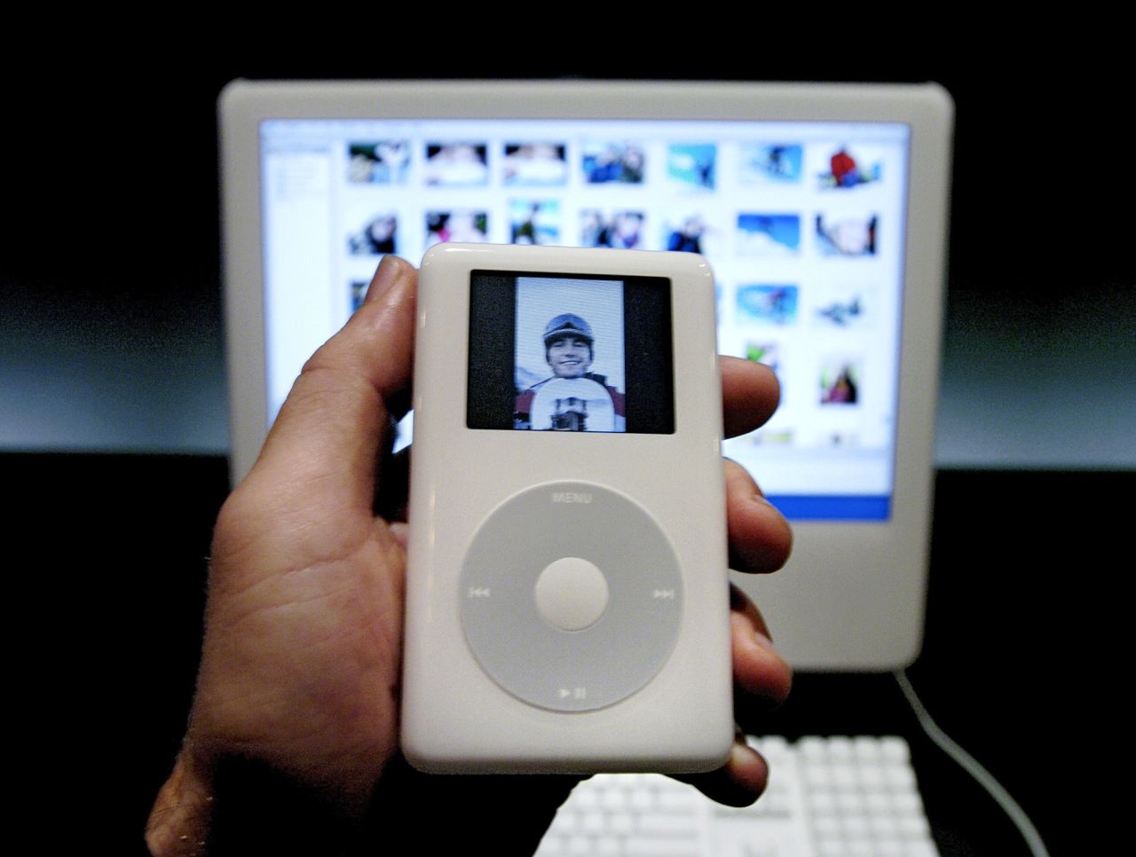 Later in 2004, Apple also offered the iPod Photo, which, in addition to adding multiple colors to the original iPod design, could hold 25,000 photos. It would later be reintegrated into the iPod line as advances in mobile tech made its novelty less ... novel.