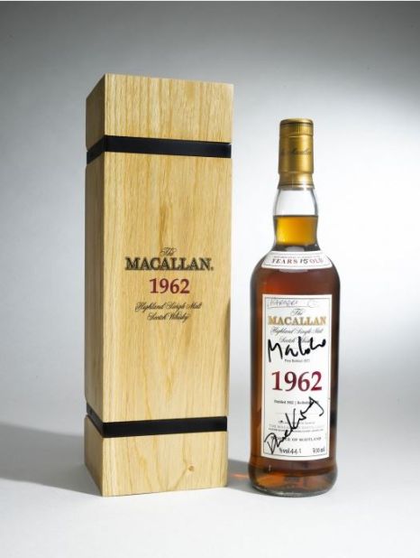 Macallan has also made a stamp in popular culture, with the 50 year-old Macallan featured in the James Bond film Skyfall. The rare  edition, pictured, was signed by the 007 actor, Daniel Craig. 