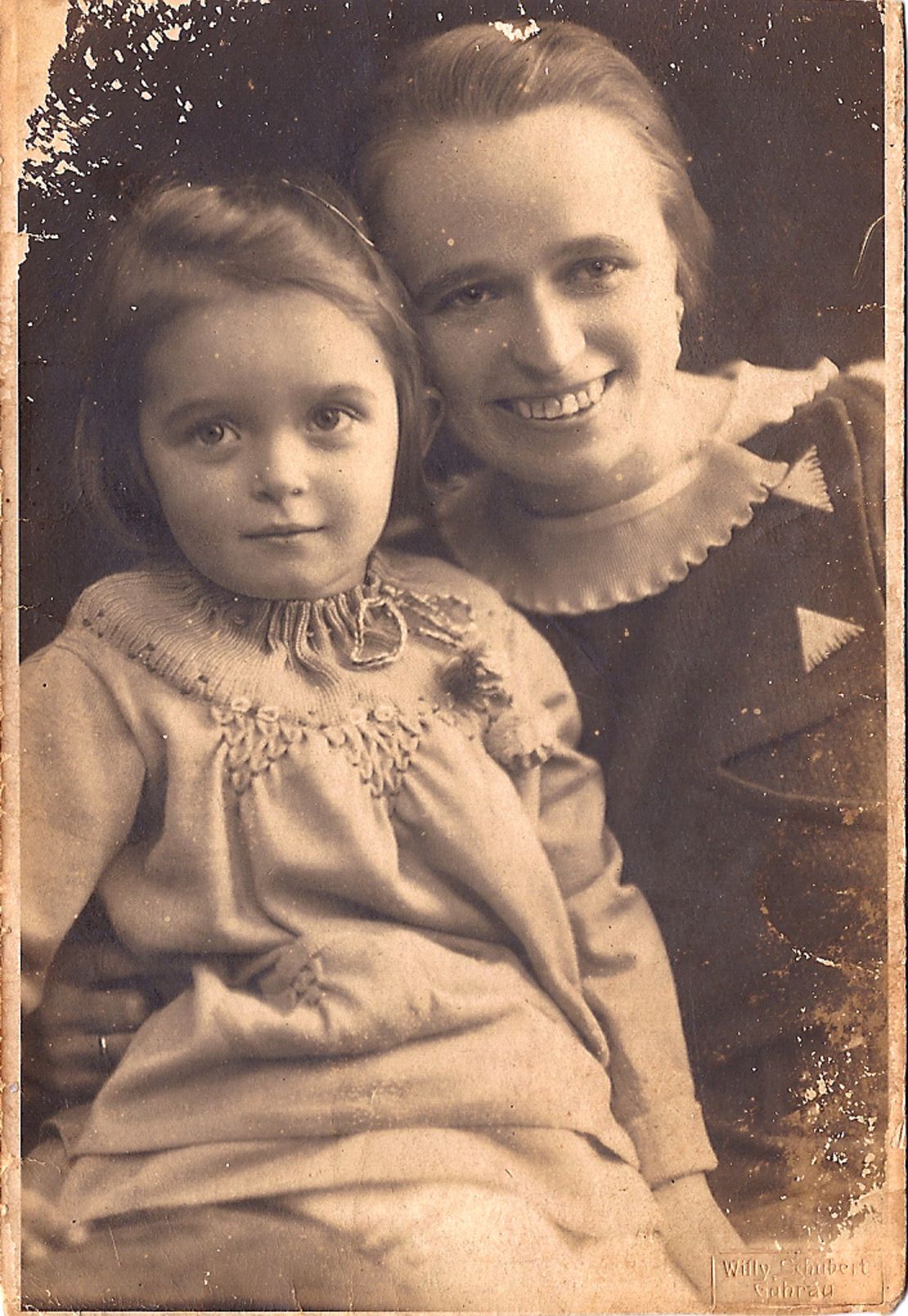 Ursula and Martha Miodowski fled the Nazis through the Philiippines in 1939. Martha's husband was Jewish, which meant that her daughter's life was also in danger.  
