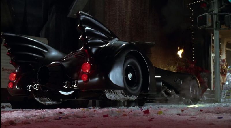 Having established that Batman rode around in the equivalent of a incredibly upgraded sports car, 1992's "Batman Returns" kept the Batmobile as a fierce, enviable automobile that even a non-superhero would want to drive. 