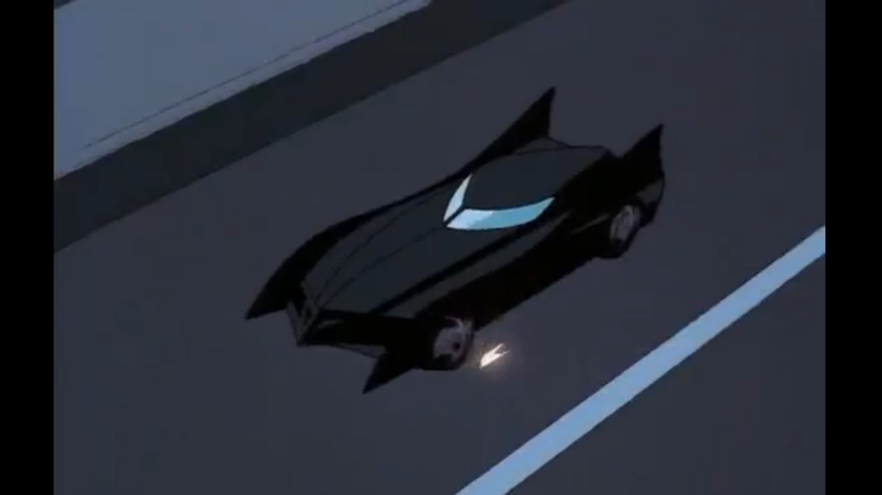 When "The New Batman Adventures" began airing in 1997, its Batmobile seemed to take notes from the '90s Batman films. 