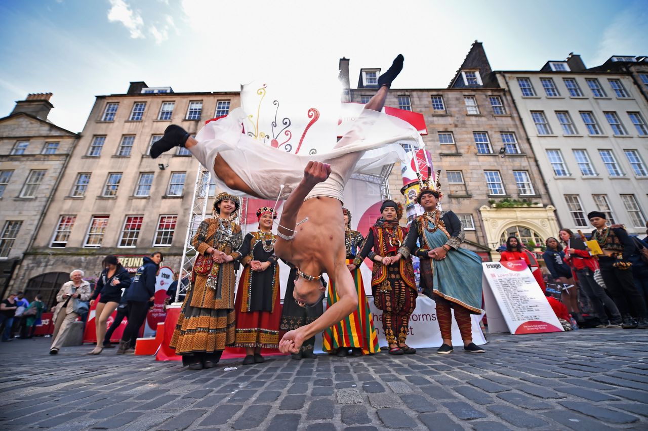 Edinburgh hosts the largest performing arts festival in the world -- a summer event that seems to last longer than notoriously brief Scottish summers.
