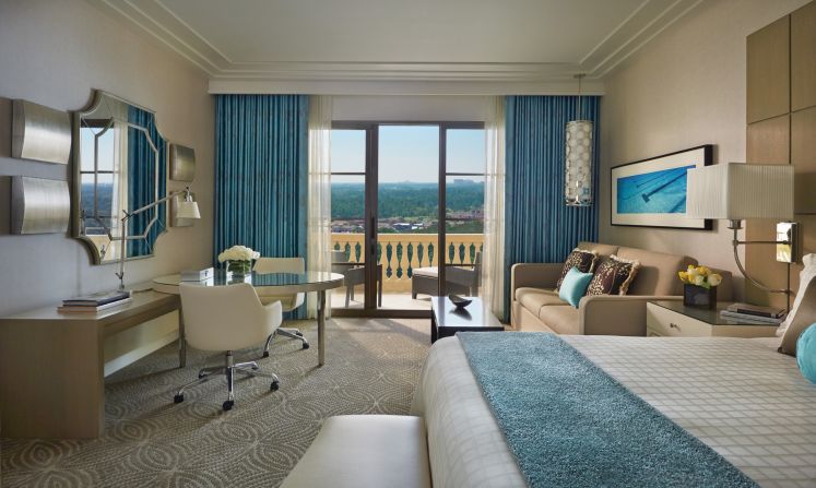 Rates at the new hotel, which opened in August, start at $545.