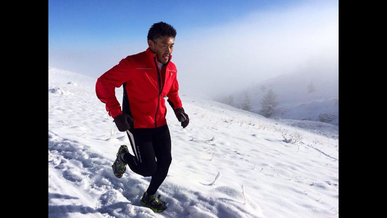 After getting advice from a friend, Kirimoto started running outside. Colorado's trails transformed his workouts from a daily gym routine to an outdoor running adventure.