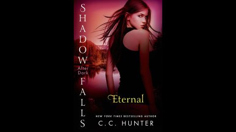 "Eternal" is the second book in C.C. Hunter's spin-off series "Shadow Falls: After Dark" of her popular "Shadow Falls" quintet. Shadow Falls is a camp where supernatural teens can learn how to harness their powers. In this installment, Della embraces the feeling of belonging at Shadow Falls, hoping to prove herself as a paranormal investigator. Reviewers consistently call the "Shadow Falls" books "action-packed" and full of romance.