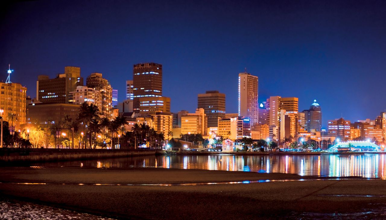In at number five is Durban, popular with tourists for its warm climate and extensive beaches. 