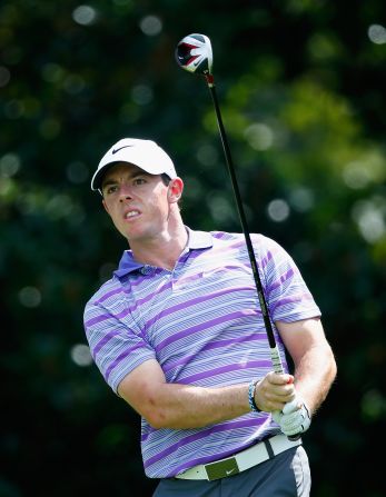 World No. 1 Rory McIlroy is also in contention. Fourth in the standings, he needs to win -- and was tied for 11th after an opening 69.  