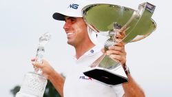 Billy Horschel enjoyed a double triumph at East Lake in Atlanta as he took the Tour Championship and FedEx Cup.
