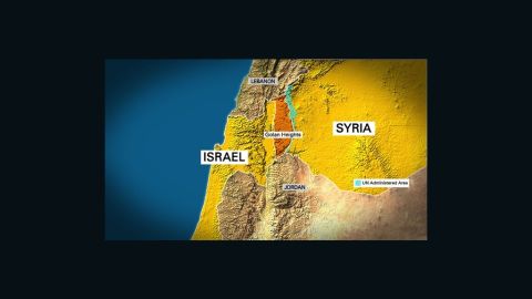 CNNX golan heights map