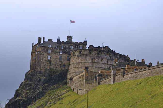 Possibly Scotland's most recognizable icon is majestic <a href="http://ireport.cnn.com/docs/DOC-1158554">Edinburgh Castle</a>. Its imposing structure rises from a mountain of jagged volcanic rock and towers over the city of Edinburgh. 