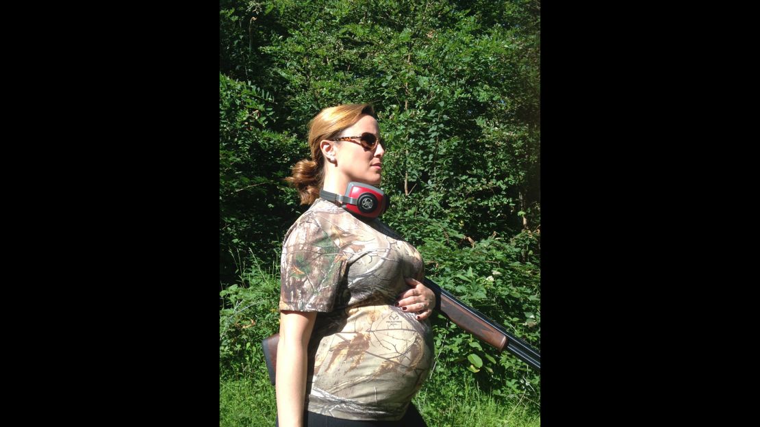 "Now, at 7 months, I'm heading out for my first dove hunt. Pregnancy has brought out the same feelings I have while hunting and fishing. It's sharpened my instincts, connected me to nature and my body, and reminded me that self-reliance doesn't have to be a vestigial value."