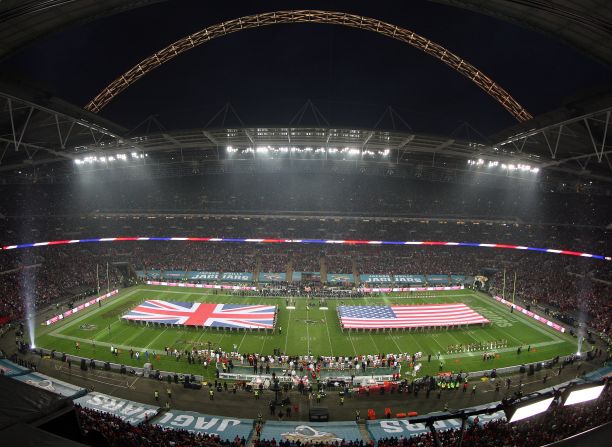 Wembley is hosting the NFL International Series for the eighth consecutive year, and for the first time the home of English soccer will stage three games.