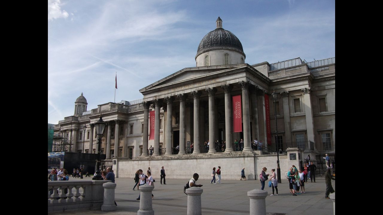 The National Gallery in London is ranked No. 12 on the list. The museum houses more than 2,300 paintings created from the Middle Ages to the early 20th century.