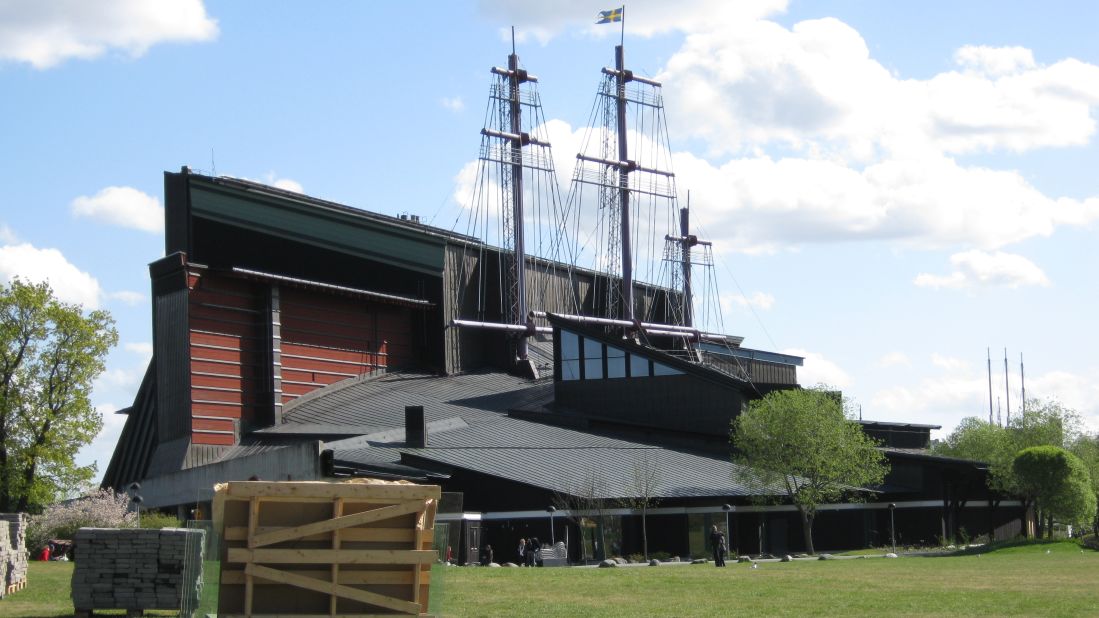 Stockholm, Sweden's Vasa Museum is dedicated to the 17th-century Vasa ship.