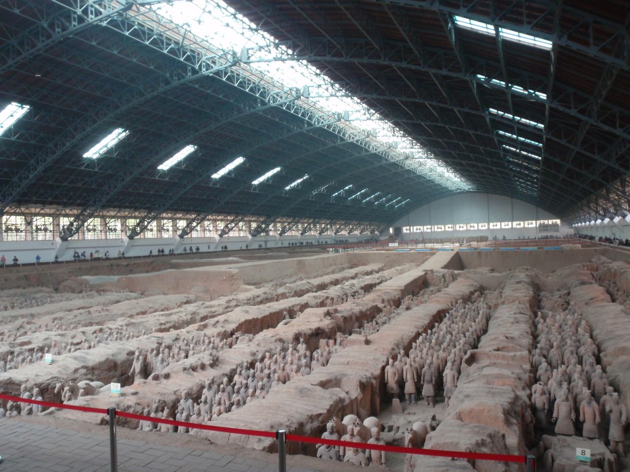 The Museum of Qin Terra-Cotta Warriors and Horses in Xi¹an, China, houses an amazing army of ancient figures.