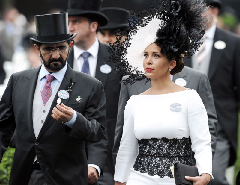 Sheik Mohammed and Princess Haya are regulars at Ascot, indulging in the Sheikh's other great horse passion, racing.