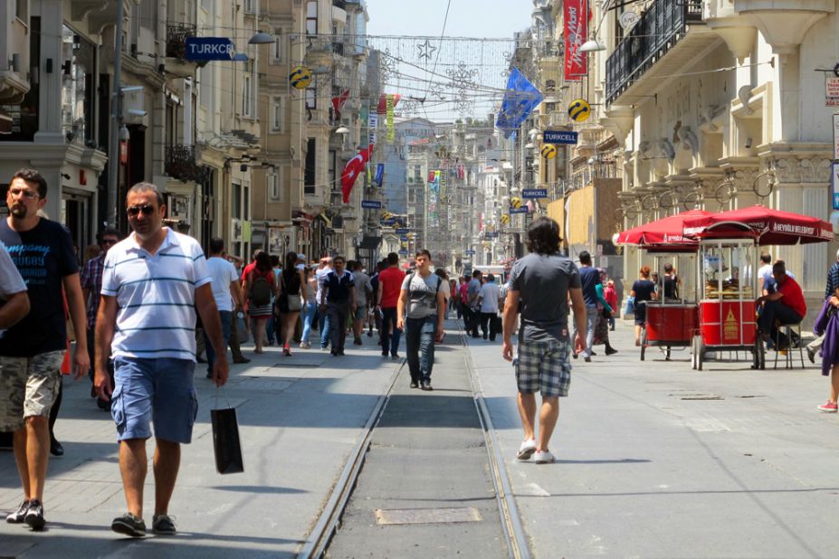Beyoglu tenants say some rents have quadrupled as the area undergoes its overhaul, attracting international chain outlets.