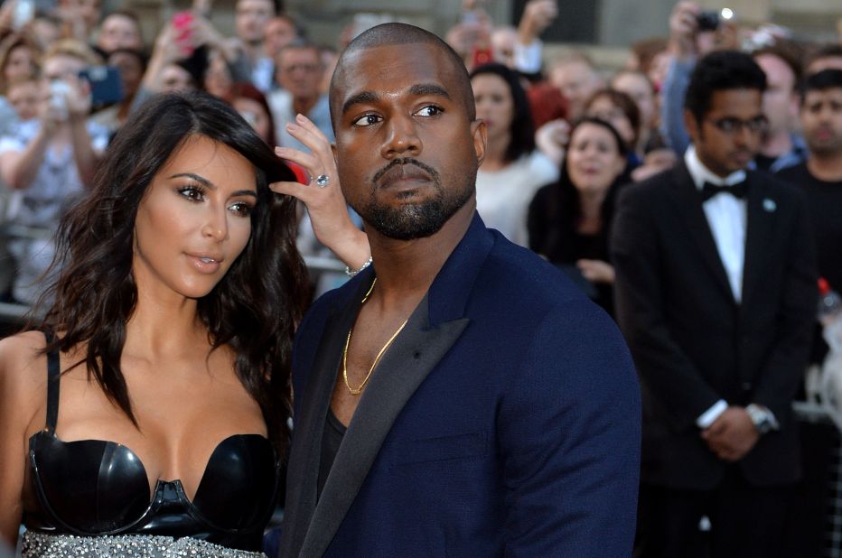 <strong>September 2015:</strong> West, here with wife Kim Kardashian, asked that concertgoers get to their feet at a show in Sydney. No problem -- until he demanded that some disabled spectators do the same and made snide remarks about a person in a wheelchair.