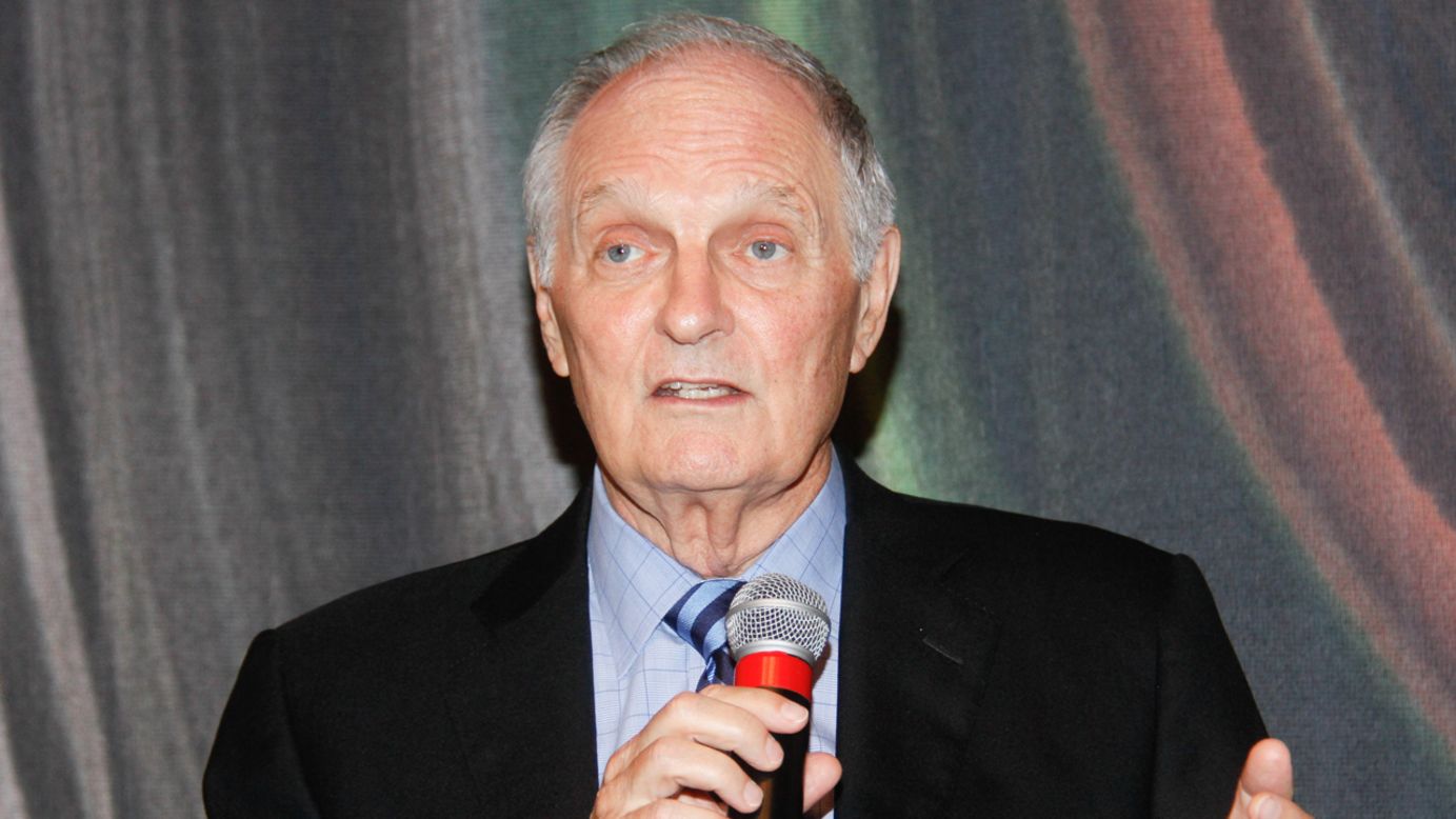 Veteran actor Alan Alda had a story arc as Dr. Gabriel Lawrence, a doctor struggling with Alzheimer's, in 1999.