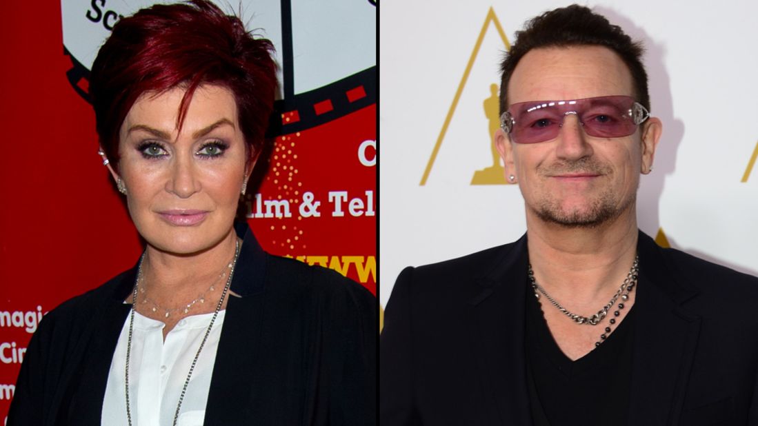 Sharon Osbourne is also not a fan of U2's giveaway. The TV personality took the group and Bono to task in September 2014 for releasing a free album via iTunes. She called their music "mediocre" and the group "middle-age political groupies."