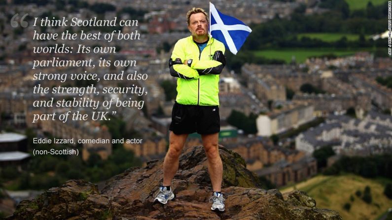 Updated Scotland Eddie Izzard