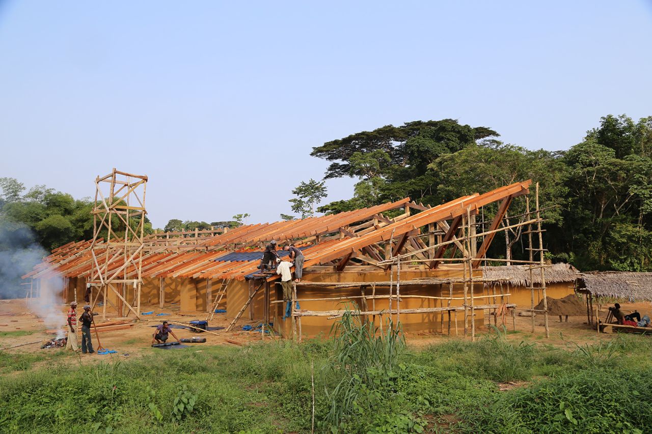 But the project will seek to create a new identity suited to local conditions, using "lo-fab" materials and building techniques.