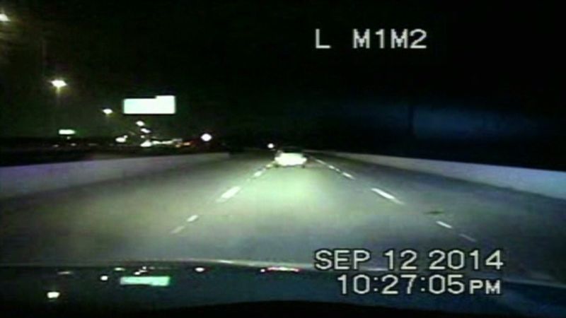 Cop Points Car At Wrong-way Driver | CNN