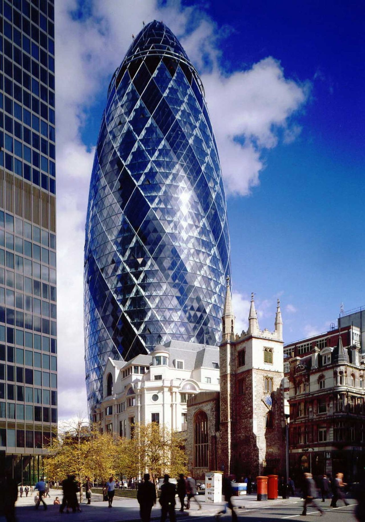 But Open House is about more than just residences. London's "Gherkin" is among major London skyscrapers to open. Visitors had  a chance to tour the foyer and top of the 40-story, curvilinear landmark.