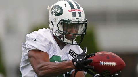 Quincy Enunwa is a practice squad player for the New York Jets.