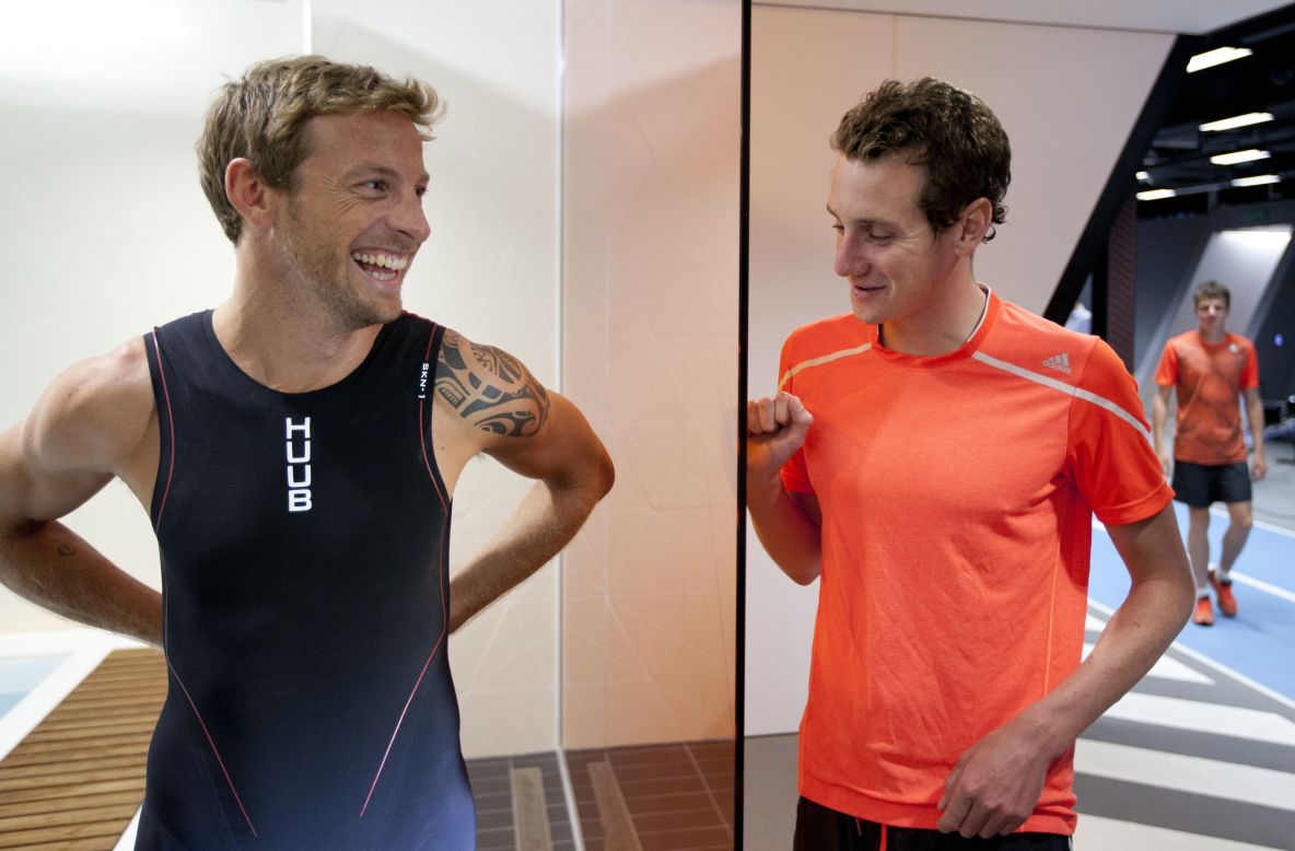 Alistair, 26, and Jonathan, 24, hail from Yorkshire in northeast England and claimed Olympic gold and bronze respectively at the London Olympics in 2012. Both brothers and Button are using the HPL, which is funded by pharmaceuticals giant GlaxoSmithKline, to fine-tune their fitness.    