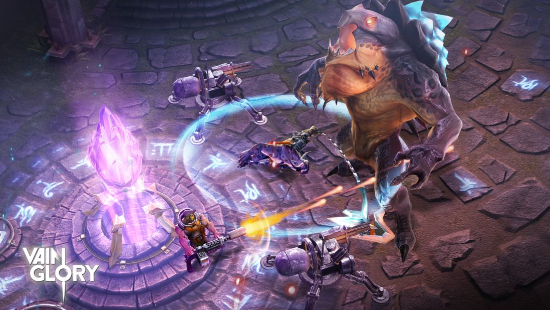While initally only for iPad, Vainglory, with its massively multiplayer gameplay designed specifically for touchscreens, will be a natural on the sizable iPhone 6 Plus when it rolls out. In fact, Apple used the forthcoming game to demo the iPhone 6's graphical capabilities at the rollout earlier this month. It will begin its rollout in October in southeast Asia, New Zealand and Australia and is expected to be available globally by December.