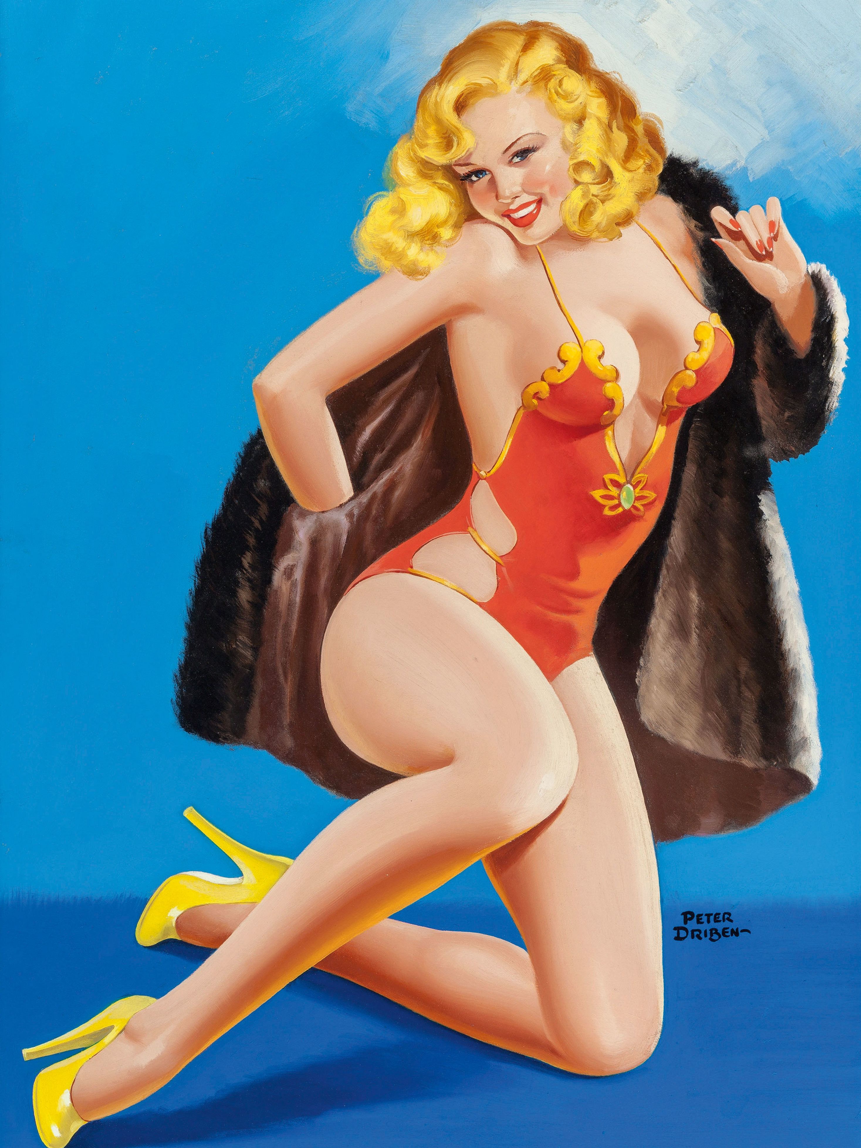 2935px x 3913px - The lost art of the American pin-up | CNN