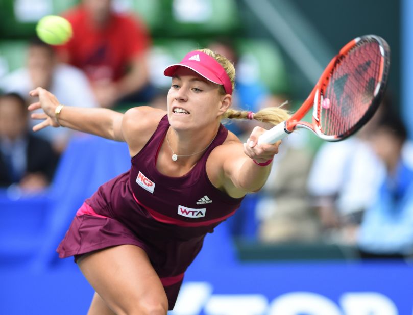 The Serbian beat top seed Angelique Kerber of Germany -- last year's runner-up -- as she matched her best effort of 51 match wins in a season, also achieved in 2007.  