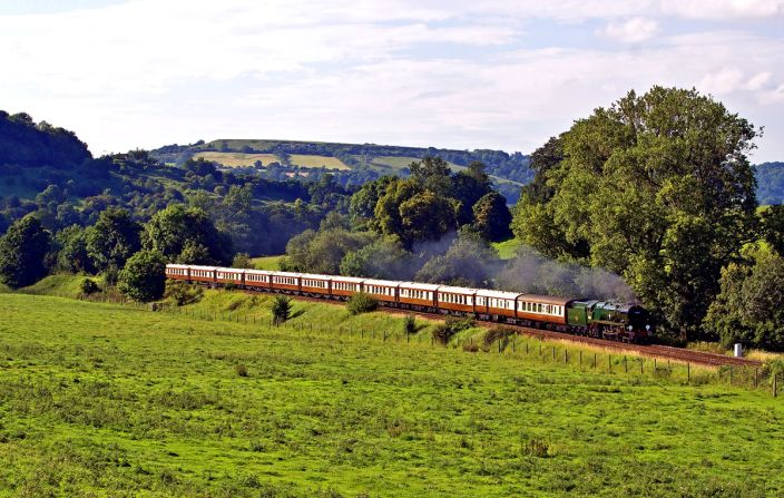 Lunches on the classic Belmond British Pullman train, a sister to the Orient Express, involve champagne and sleuthing.