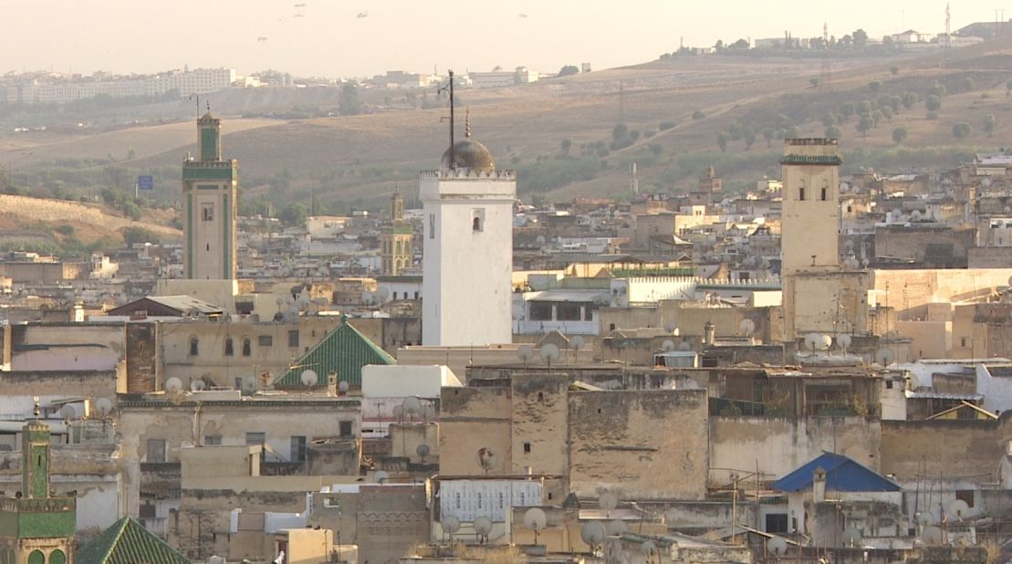 The oldest section of Fes is the walled settlement, or medina, of Fes El Bali. 