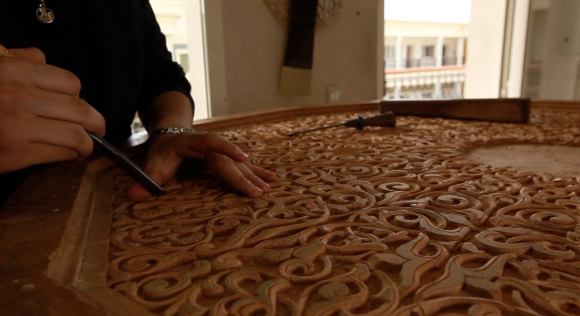 To ensure traditional craftsmanship never disappears, an artisan school called Cfqma Fes Crafts opened five years ago just outside the medina walls. 