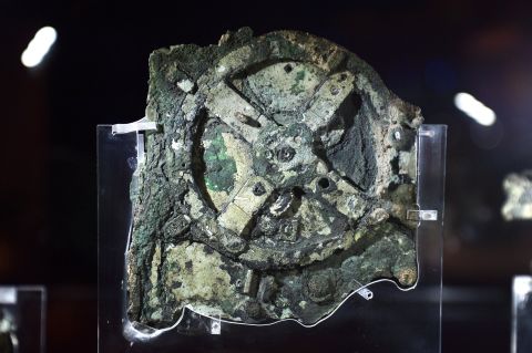 In 1900, Greek sponge divers inadvertently stumbled upon an incredible ancient shipwreck off the coast of Antikythera. More intriguing were the heavily corroded bronze fragments -- 82 in total, with the largest pictured -- brought to the surface in 1902. The find would stun the world when it was revealed to be a mechanical computer from the 1st century BC. 