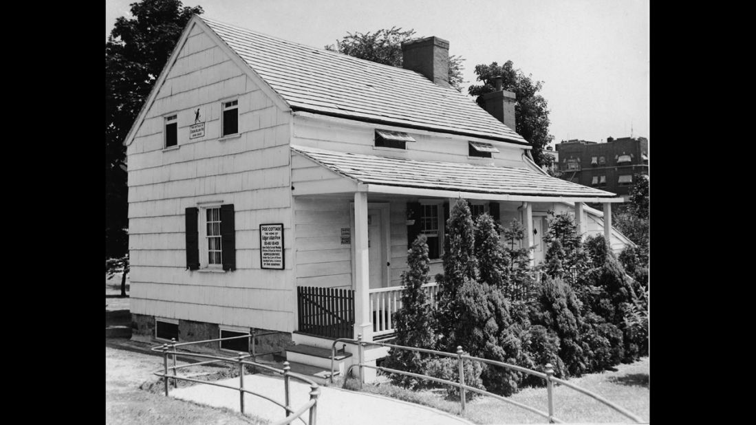 Edgar Allan Poe spent his declining years at what is now the <a href="http://www.bronxhistoricalsociety.org/poecottage.html" target="_blank" target="_blank">Edgar Allan Poe Cottage</a> at Kingsbridge Road and the Grand Concourse. 