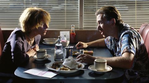 Tim Roth and Amanda Plummer play robbers Ringo and Yolanda, aka "Pumpkin" and "Honey Bunny," whose run-in with Jules and Vincent is pivotal. 