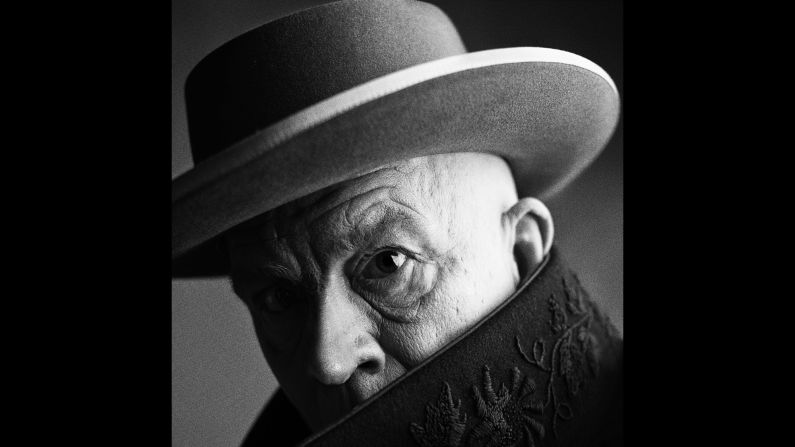 Malkovich appears as artist Pablo Picasso. It's based on an Irving Penn photo from 1957.